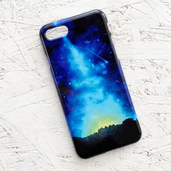 森を照らす星明かり iPhoneケース スマホケース 全機種対応