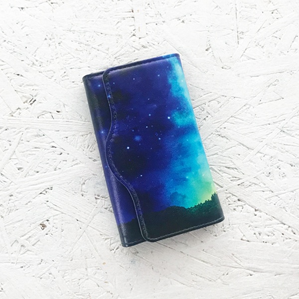 森を照らす星明かり キーケース