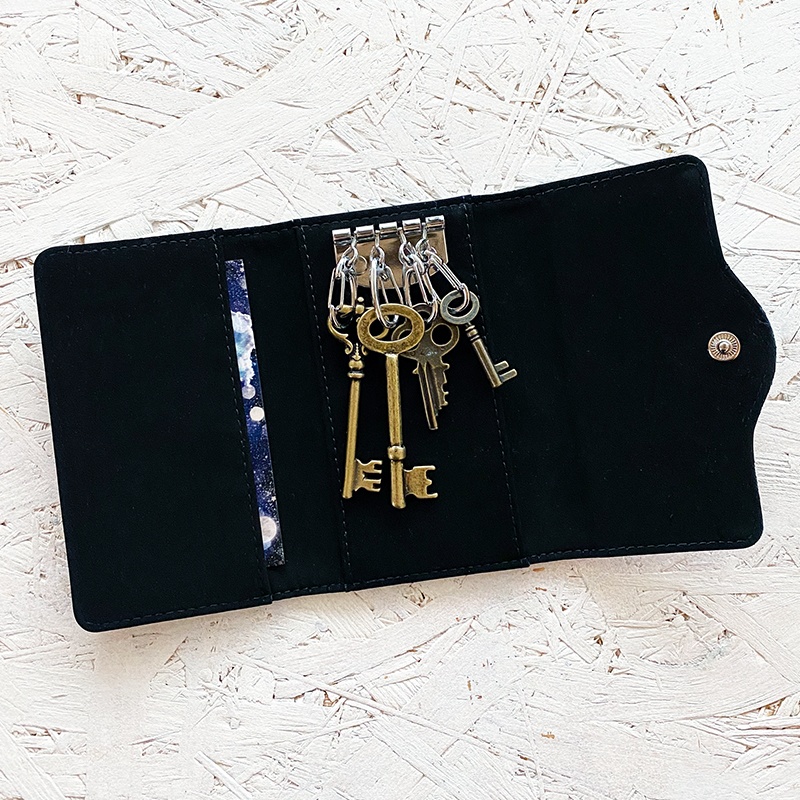 森を照らす星明かり キーケース