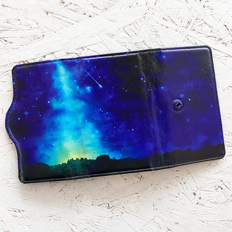 森を照らす星明かり キーケース