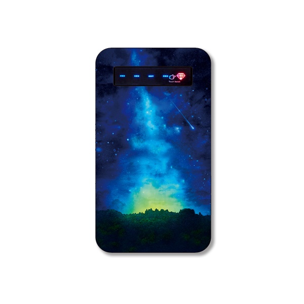 森を照らす星明かり モバイルバッテリー