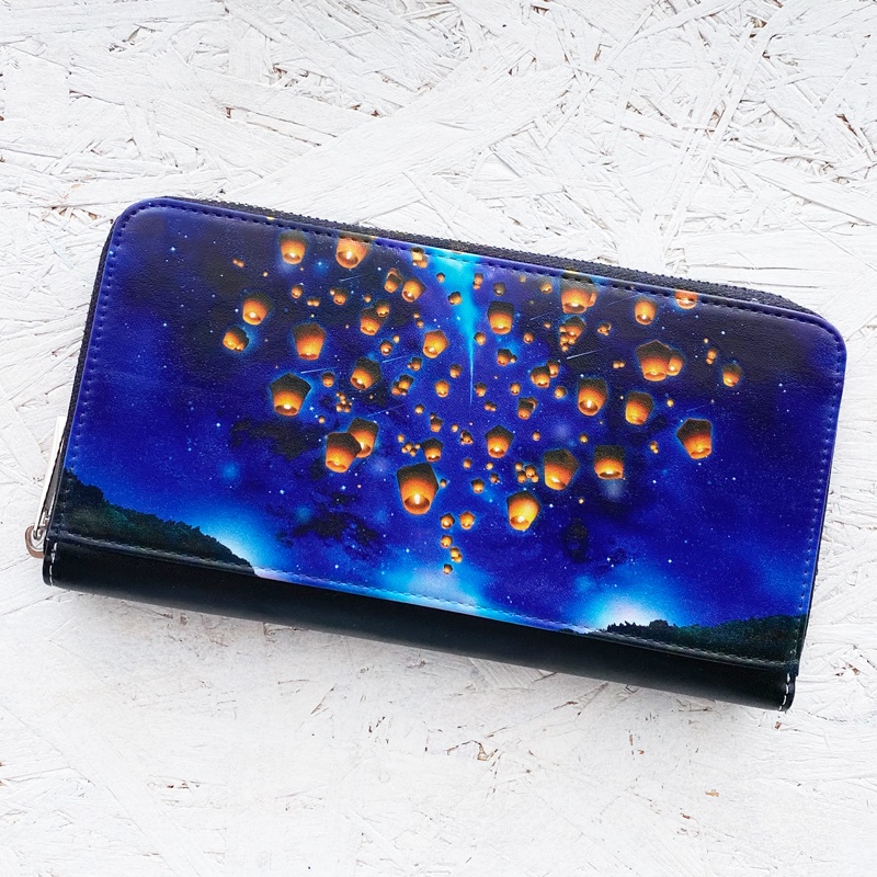 ランタンと星空 長財布