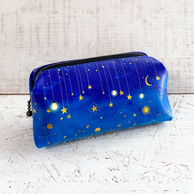 星たちの輝き キャラメルポーチ / 小物入れ