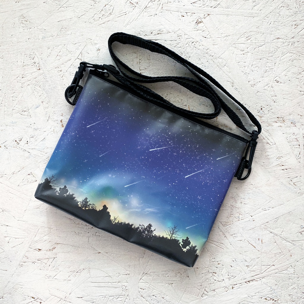 流星 サコッシュ 2WAYポーチ