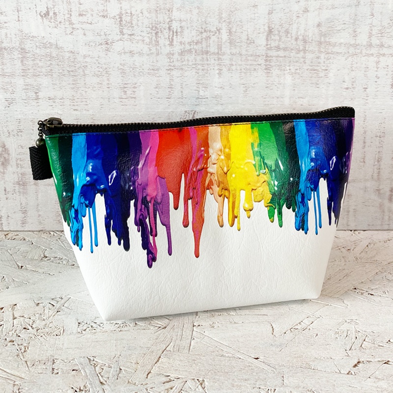 クレヨンメルトアート ポーチ / 小物入れ