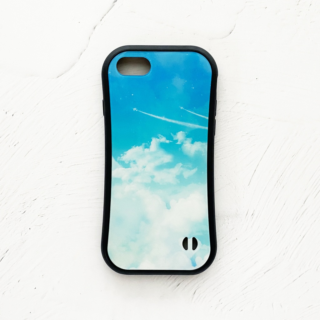 飛行機雲 iPhoneグリップケース