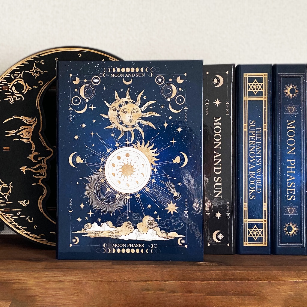 魔法の本のようなブックボックス 月と太陽、始まりの物語 