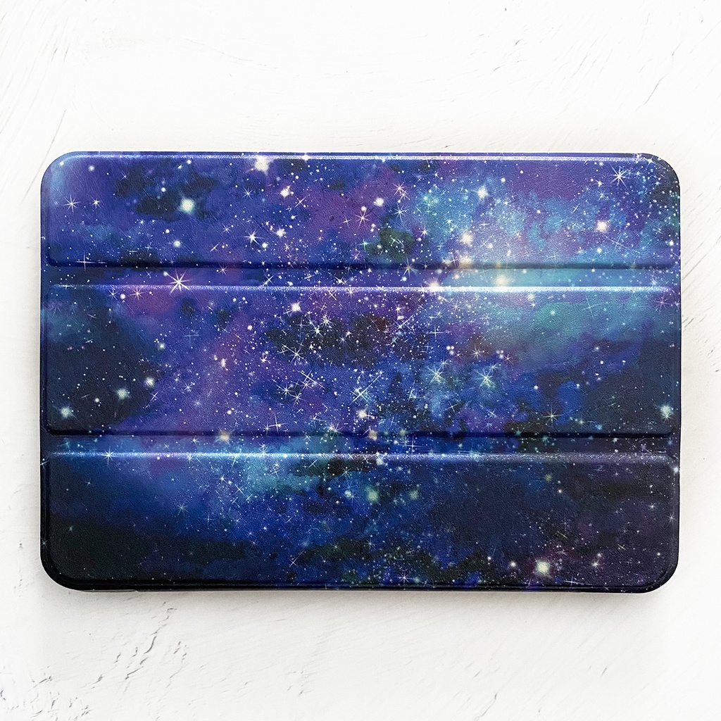 星と銀河の宇宙柄 iPadケース