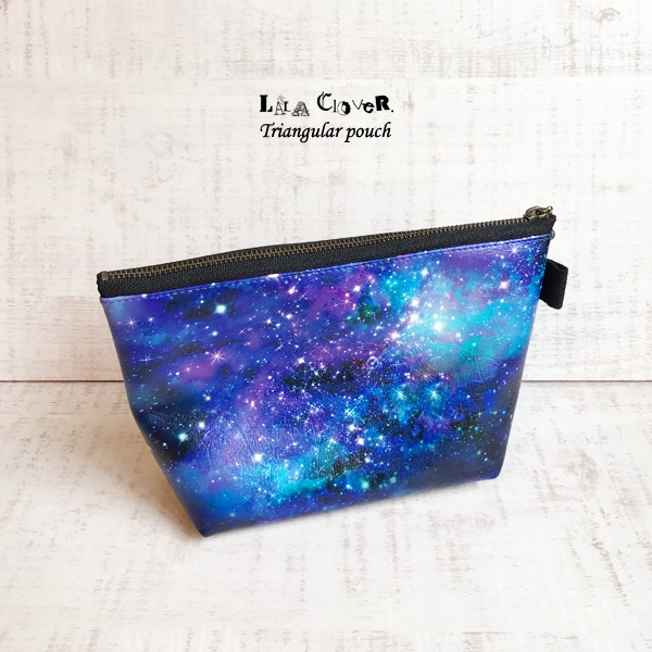 GALAXY 三角ポーチ