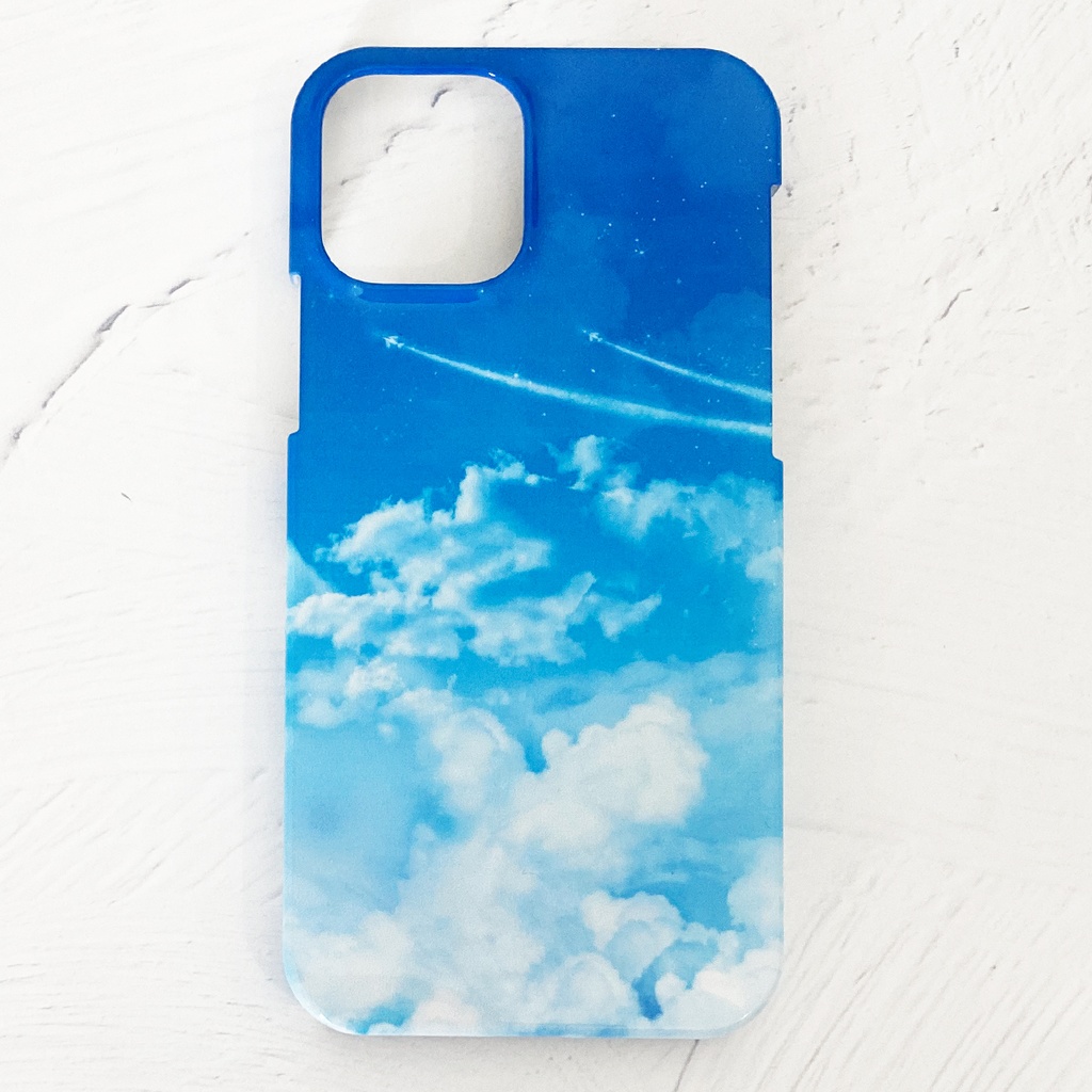 飛行機雲 iPhoneケース スマホケース