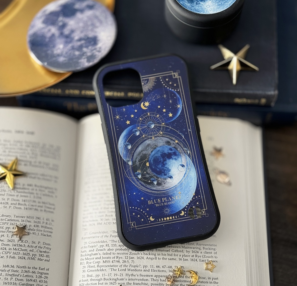 青の惑星 "BLUE PLANET" iPhoneグリップケース