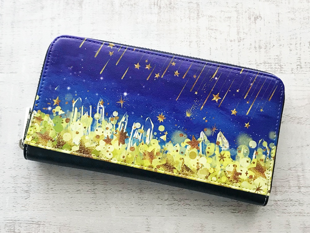 星降る夜 長財布