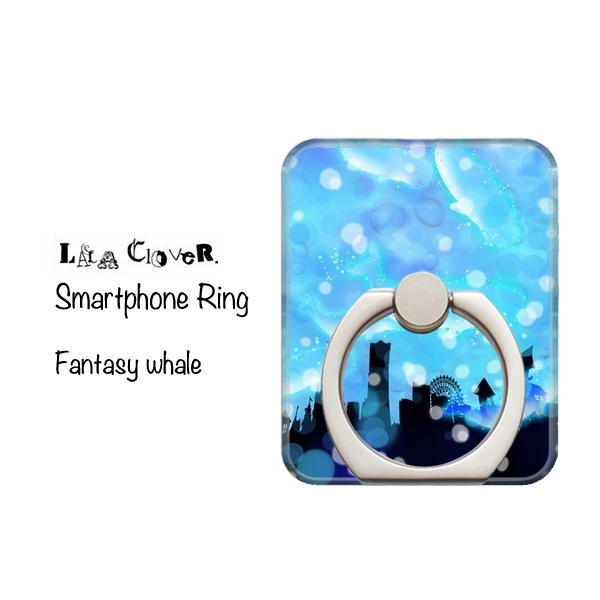 Fantasy whale スマホリング バンカーリング