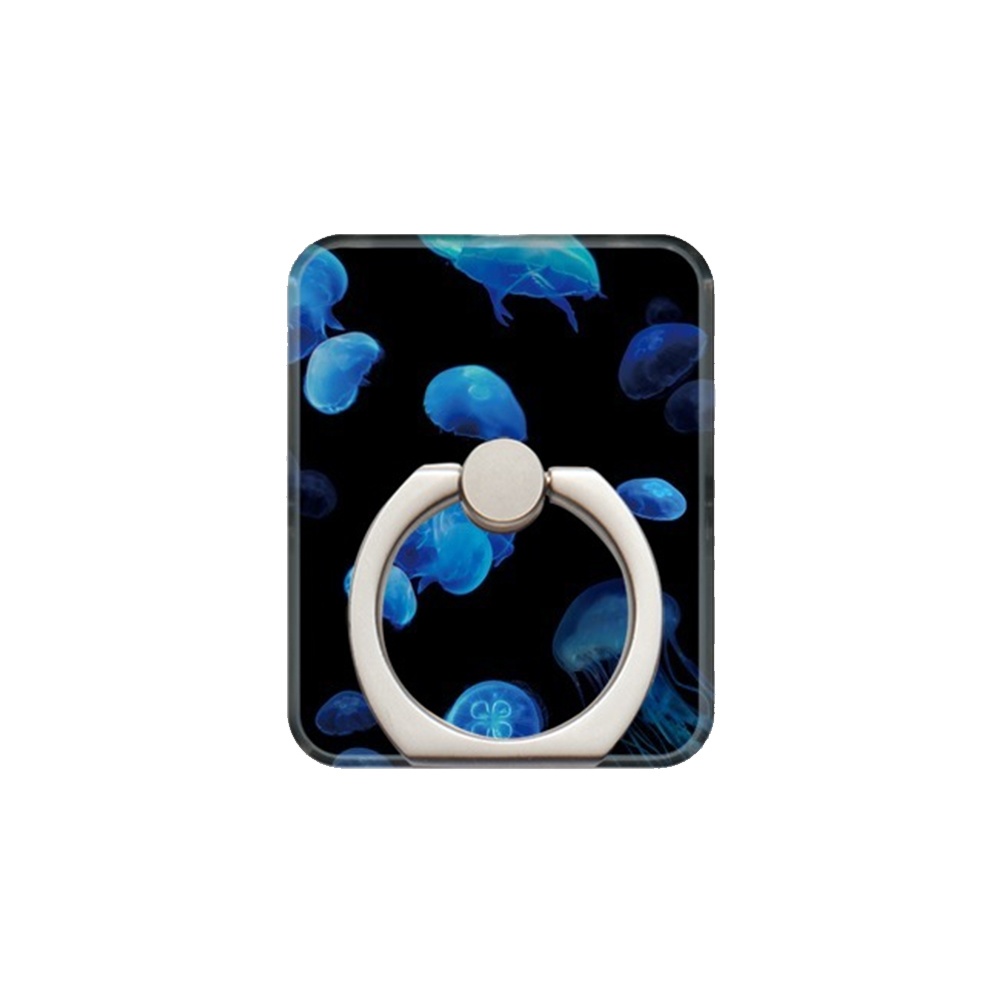 全5色 クラゲ スマホリング バンカーリング