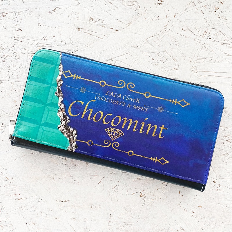 ミントチョコレート 長財布