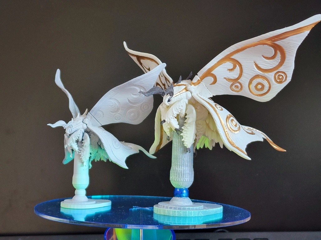 もふもふ蛾の指人形 飛翔 ver.(再販)