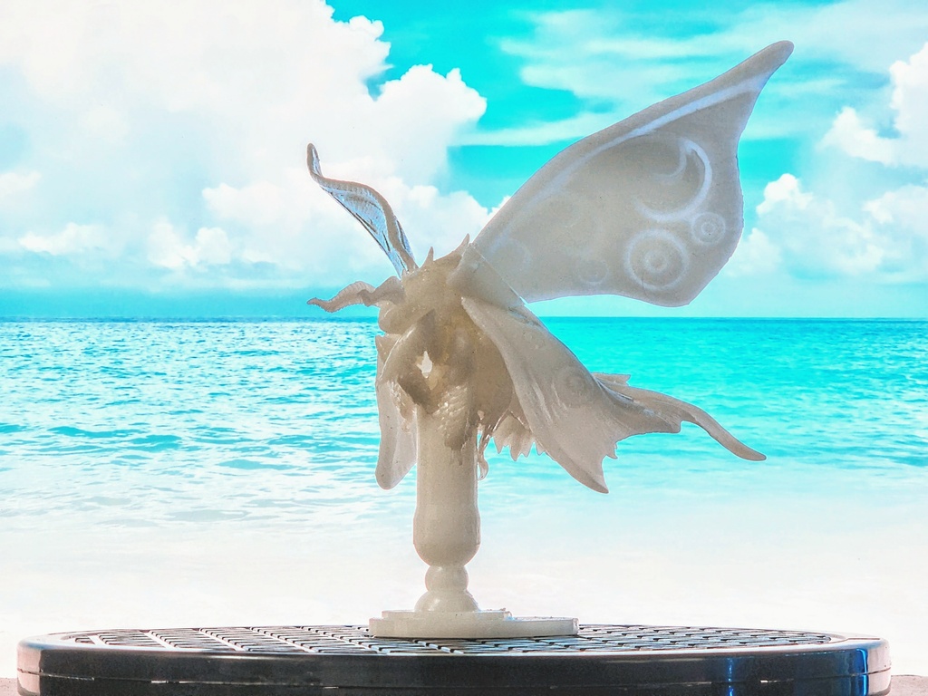 もふもふ蛾の指人形 飛翔 ver.(再販)