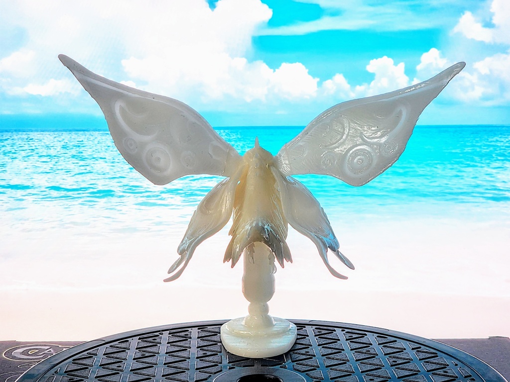 もふもふ蛾の指人形 飛翔 ver.(再販)