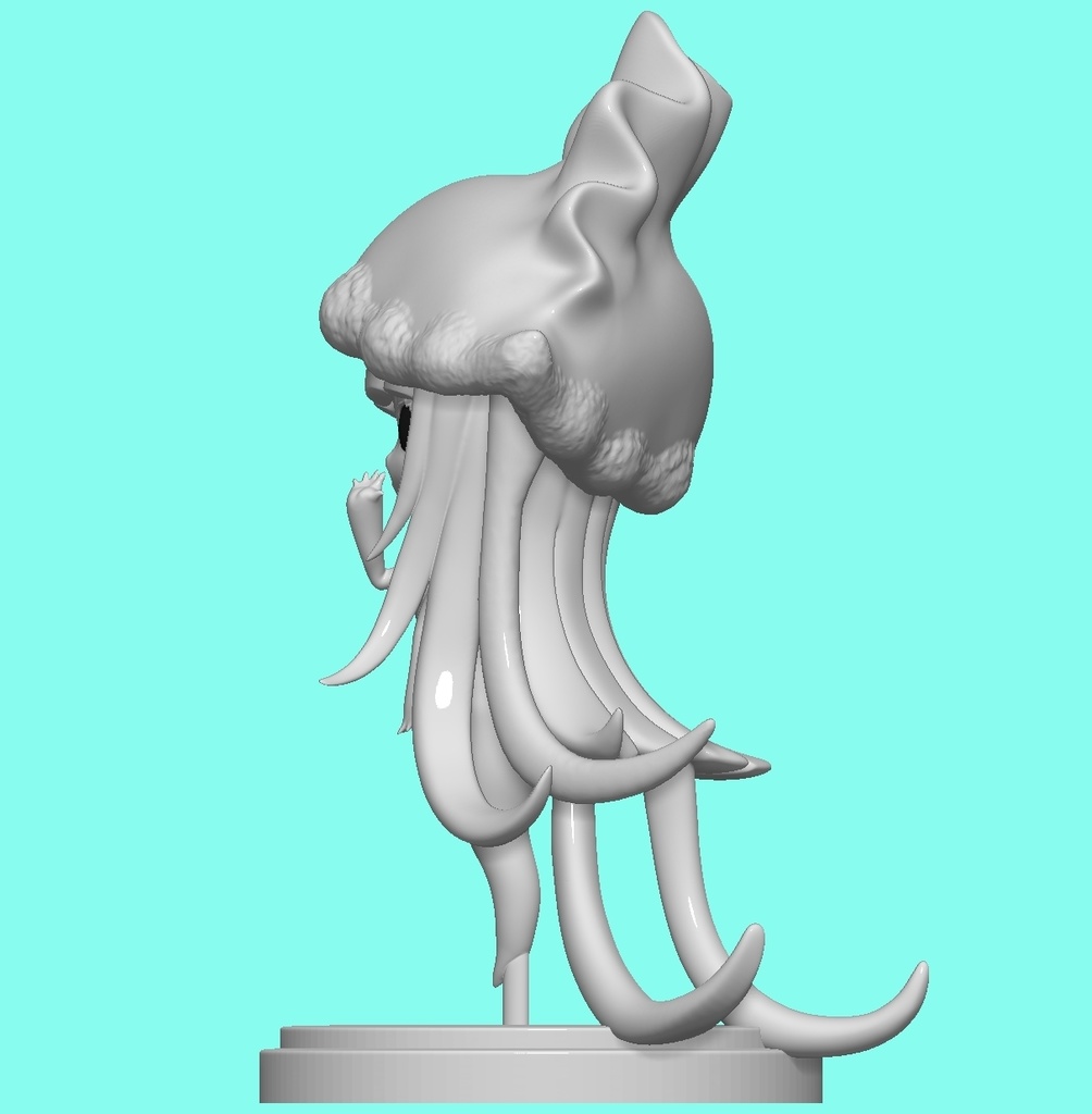 カツオノエボシ姫 フィギュア