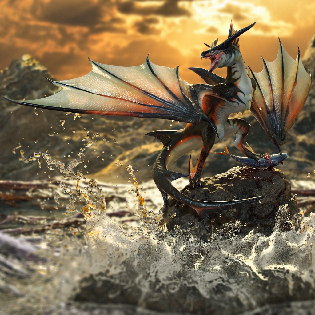 【ミニフィギュア】シーワイバーン