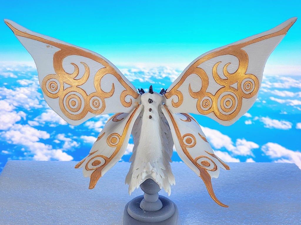 【フィギュア】もふもふ蛾の指人形 Stay/Fly