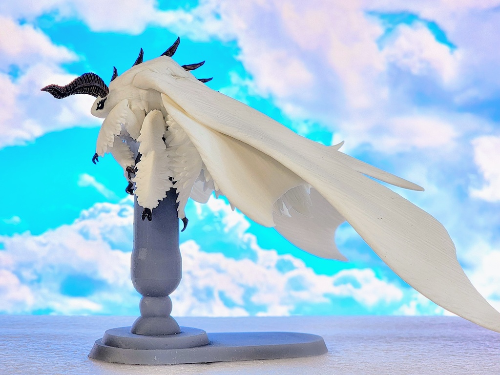 【フィギュア】もふもふ蛾の指人形 Stay/Fly