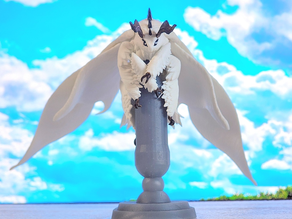 【フィギュア】もふもふ蛾の指人形 Stay/Fly