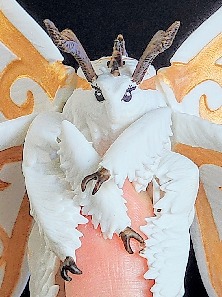 【フィギュア】もふもふ蛾の指人形 Stay/Fly