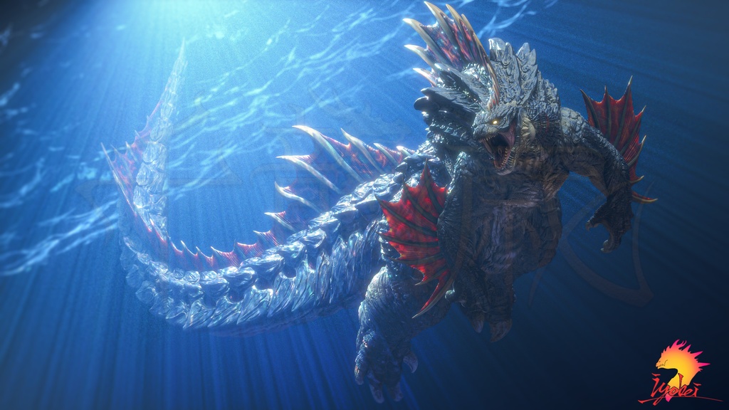 【フィギュア】界獣エクウィロア ~泳~