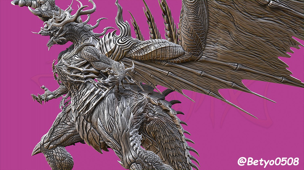 【フィギュア】始界獣 バハムート=アルテグレアス【BOOTH限定】