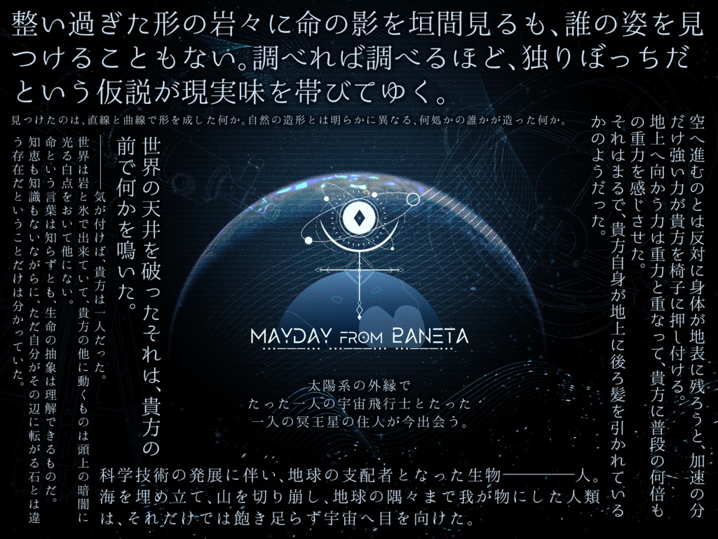 【CoC 6版】【2PL】「MAYDAY FROM ♇ANETA」