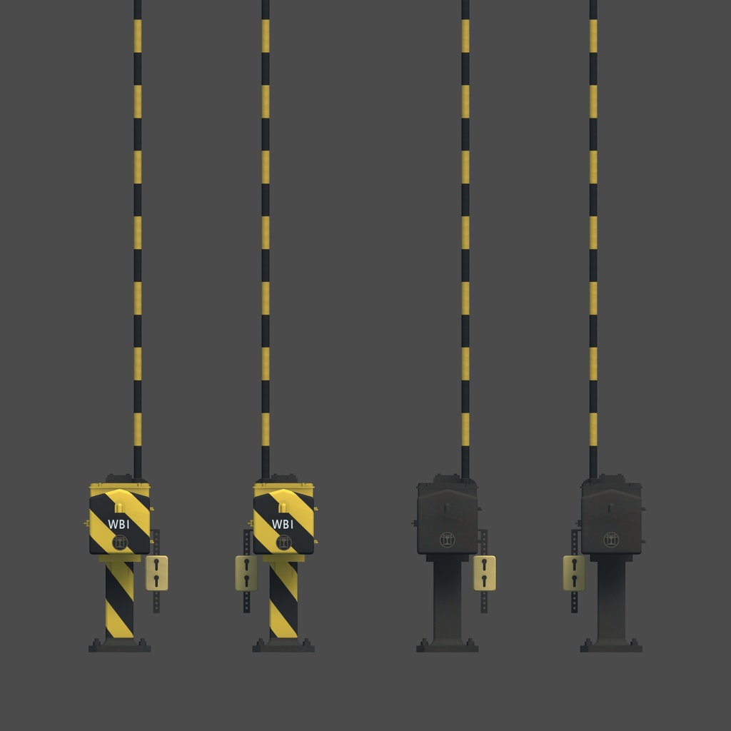 【VRChat想定】踏切