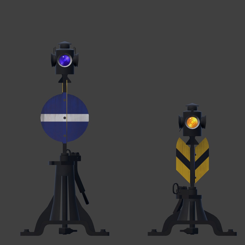 【VRChat想定】転てつ器11種セット