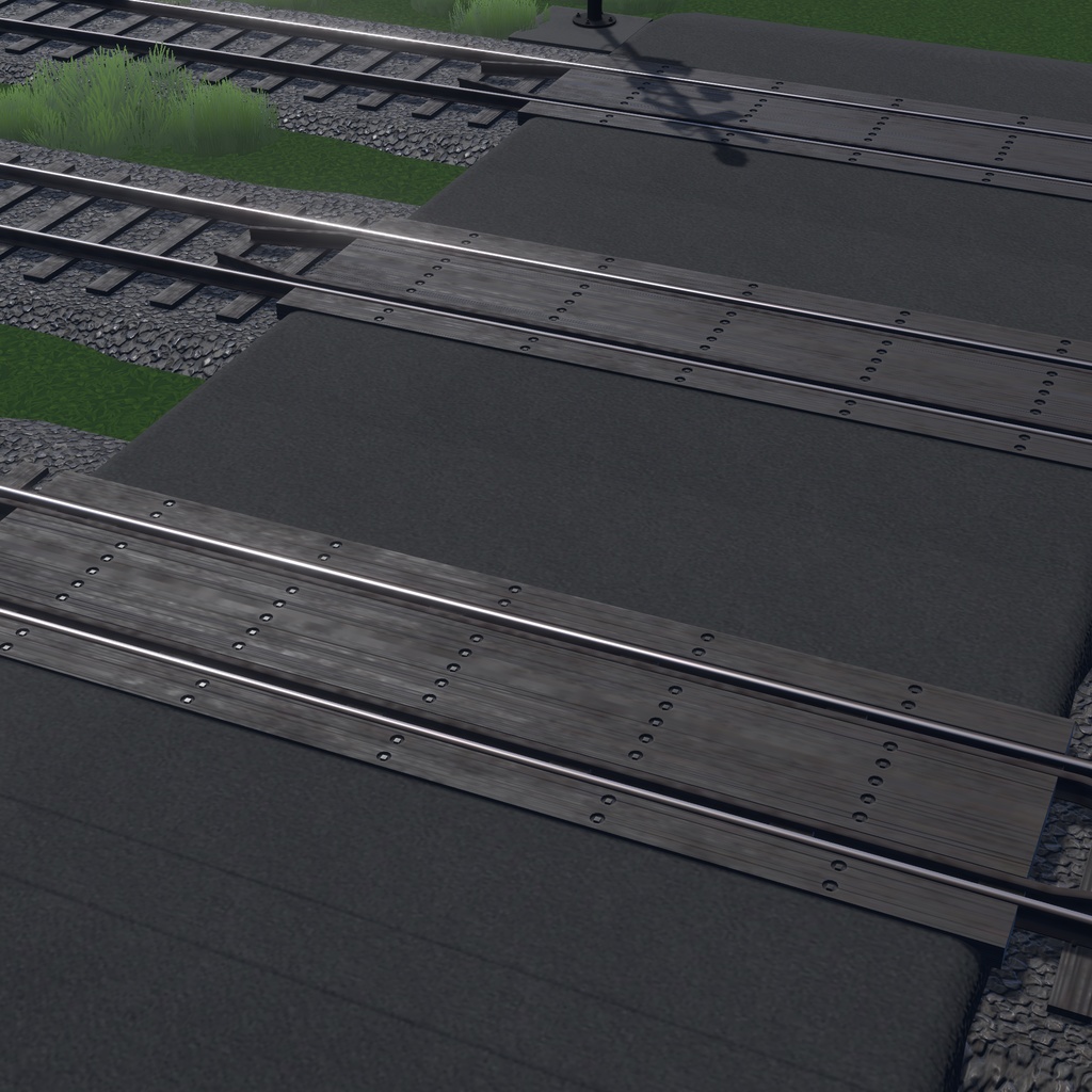 【VRChat想定】いなでんの線路セット