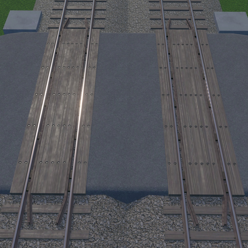 【VRChat想定】いなでんの線路セット