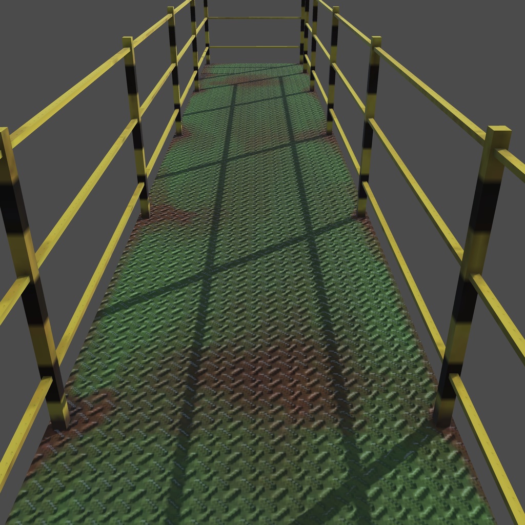 【VRChat想定】信号橋(無料配布アイテム)