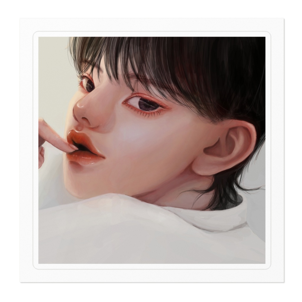 Red Lips ステッカー