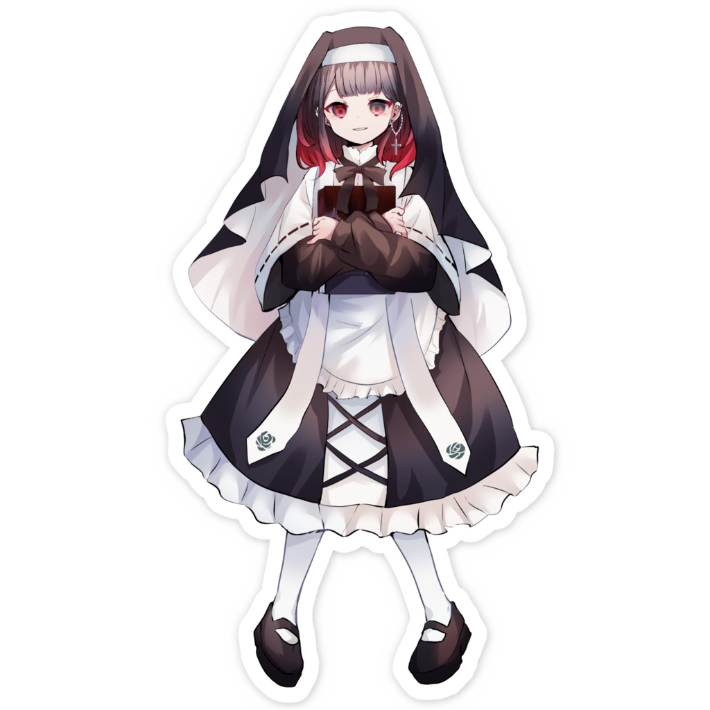 教祖サマくろみやのステッカー♡