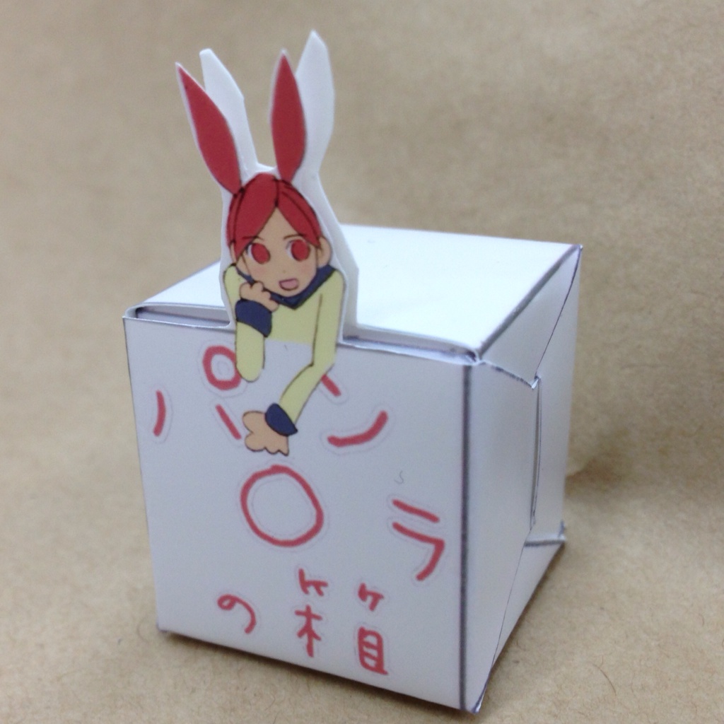 「パン○ラの箱」展開図データ