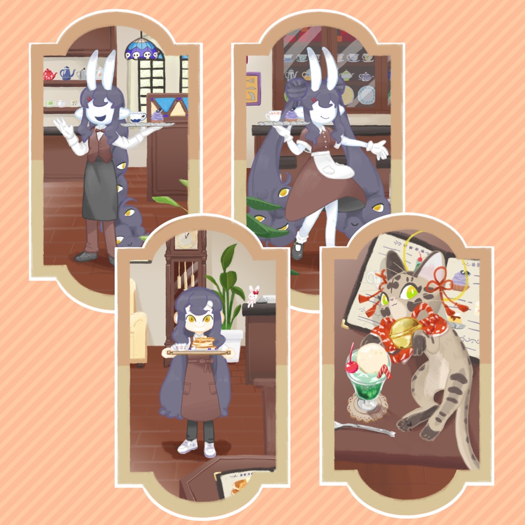 【UTA声喫茶】スマホステッカー