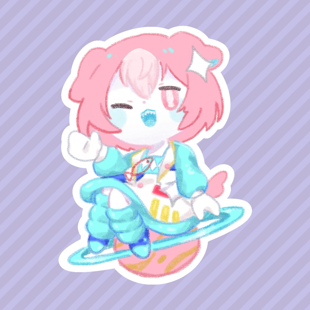 ステッカー/5.アデルハウトさん