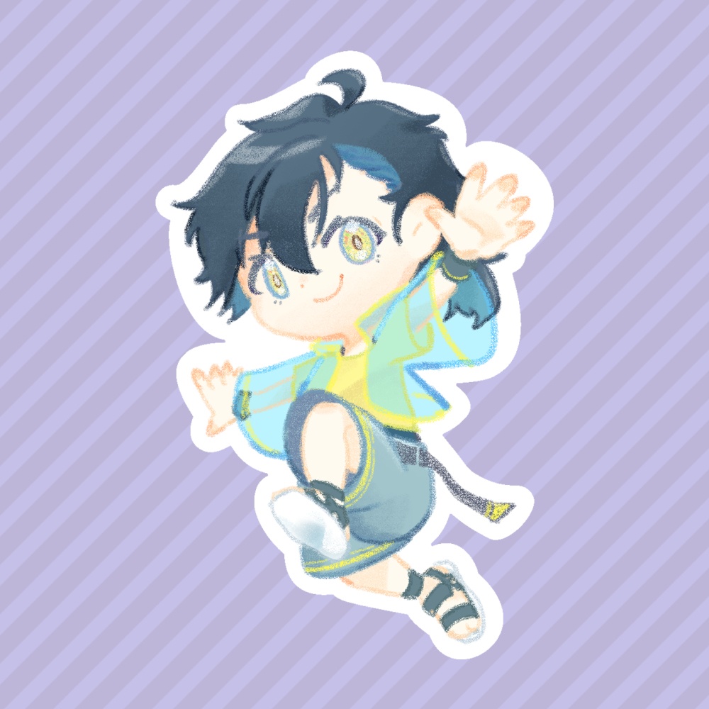 ステッカー/25.日輪ナツネさん