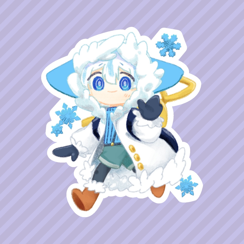 ステッカー/29.雪家てぃさん