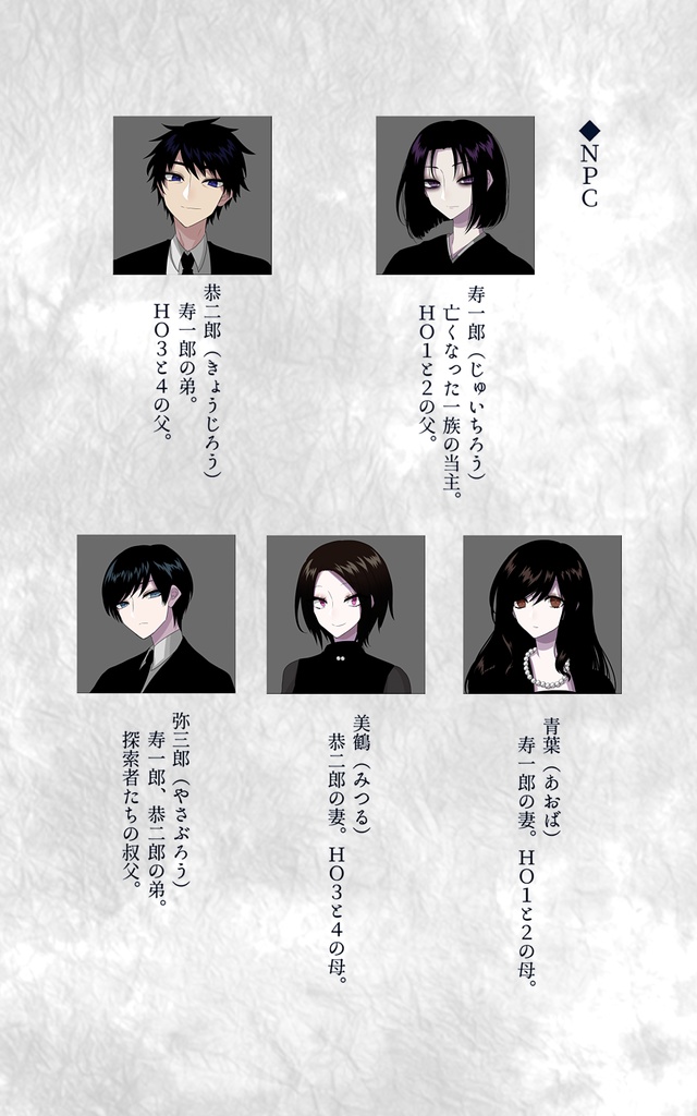 一門托生【CoCシナリオ】