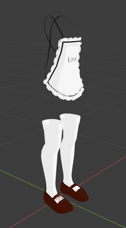 Maid apron for monaca, quiche