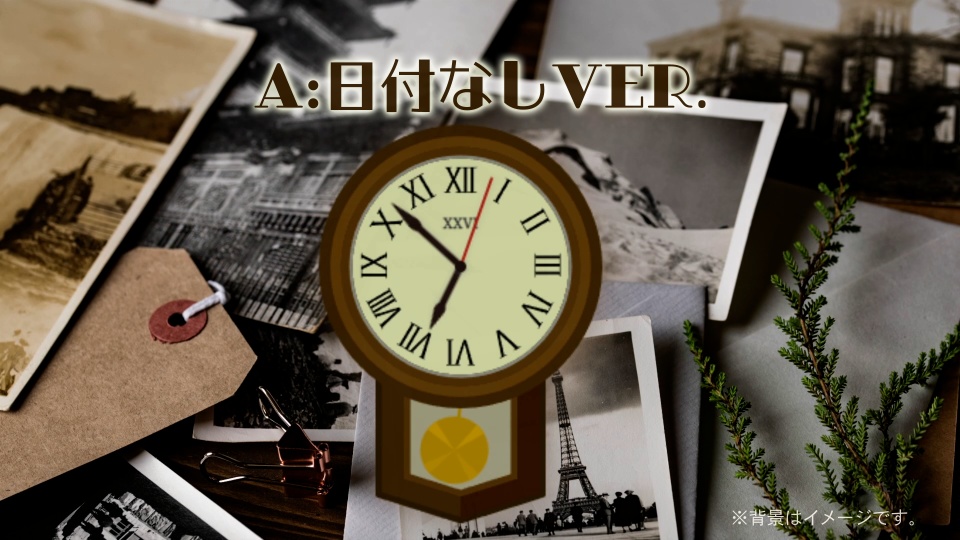 【OBS用時計】ホラー配信に使える!レトロな振り子時計