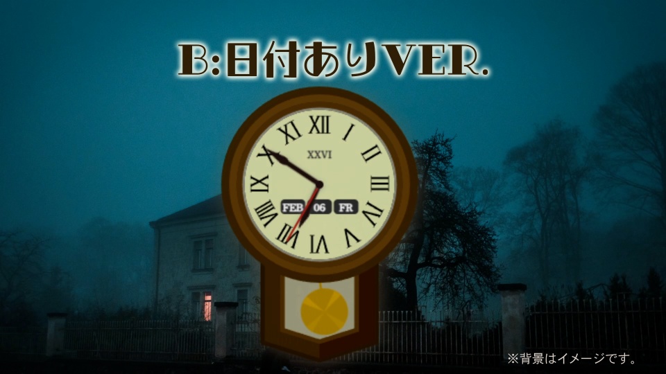 【OBS用時計】ホラー配信に使える!レトロな振り子時計