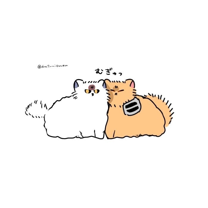 白黒犬