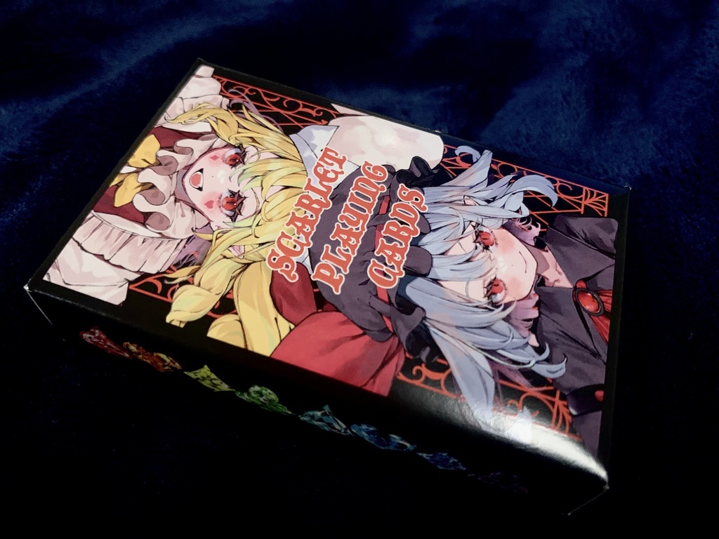 紅魔トランプ　SCARLET PLAYING CARDS