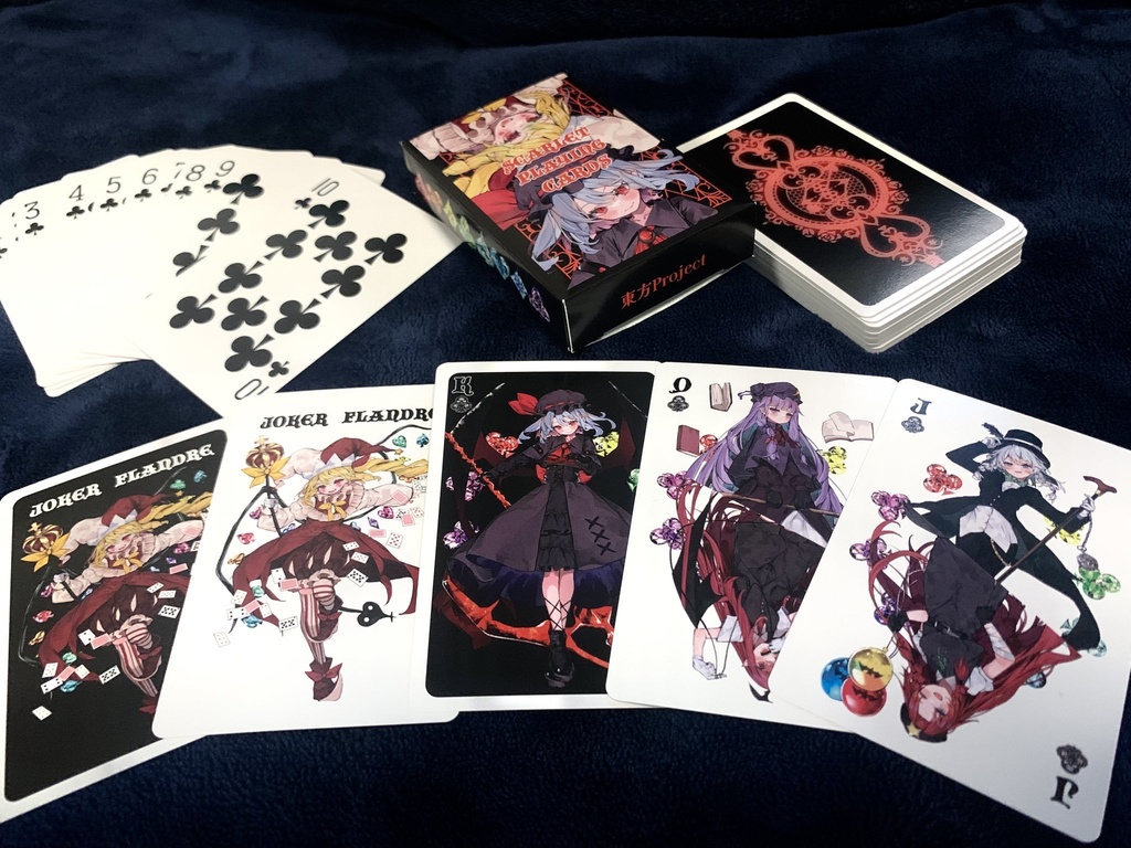 紅魔トランプ SCARLET PLAYING CARDS